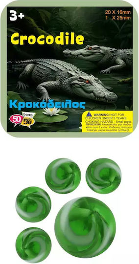 50/50 Games Crocodile Miniature Toy 505901crocodile 505901crocodile 726529329001
