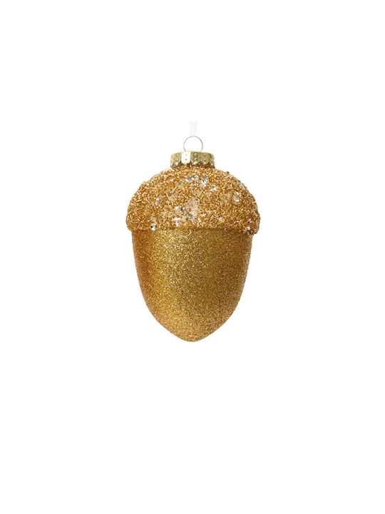 Kaemingk Weihnachtsbaumschmuck Eichel Gold 10x1...
