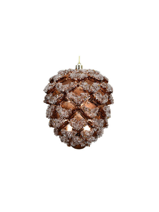 Hängender Weihnachtsbaumschmuck Pinienkern Brau...