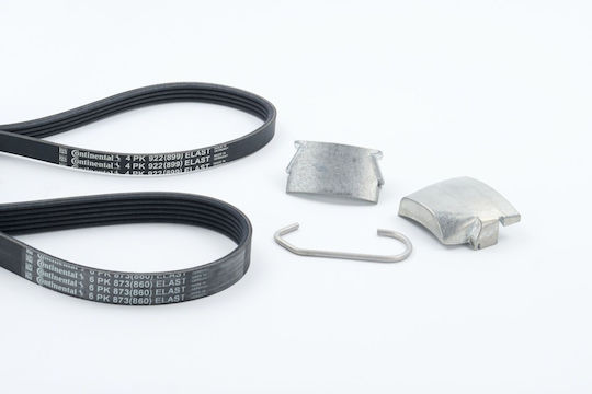 Continental Ctam 6pk873 Elast T1 Комплект Оребрени Ремъци За Трансмисия