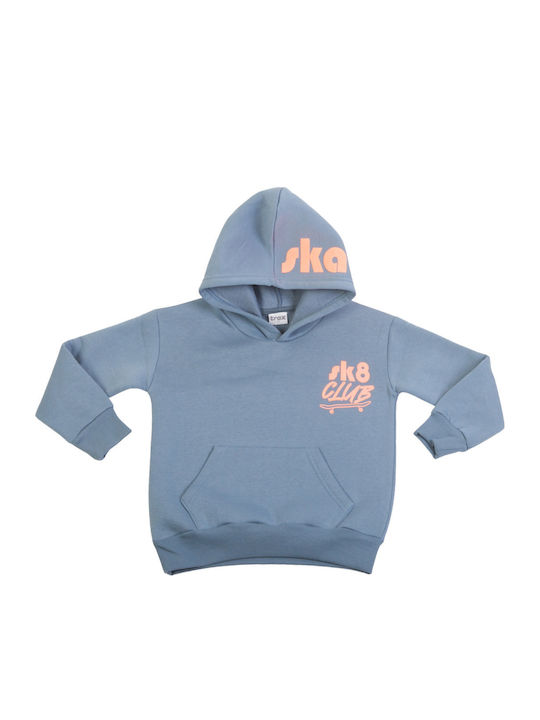 Trax Hanorac Copii cu Glugă Petrol