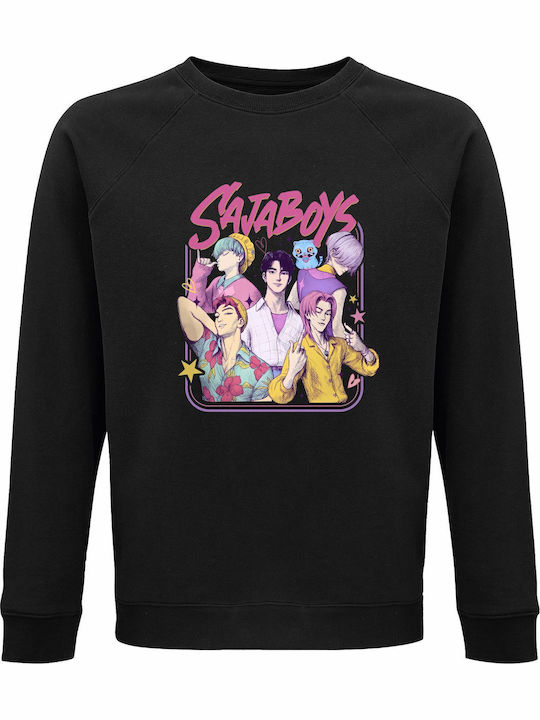 kirikoko Kinder-Sweatshirt Black Kpop Demon Hun...