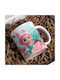 Digital Place Mug Ceramic Multicolored 330ml