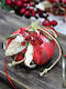 Gerakis The translated Liquid template in German language: Weihnachtskerzen & Kerzenständer Kerze Rot 8.5x7.8cm.