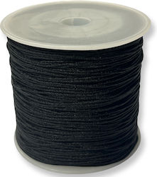 Macrame Black 0.8mm 93m Laces
