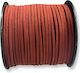 Șiret Suede Burgundy 3mm 100m