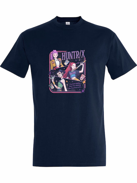 Tricou pentru copii French Navy Kpop Demon Hunt...