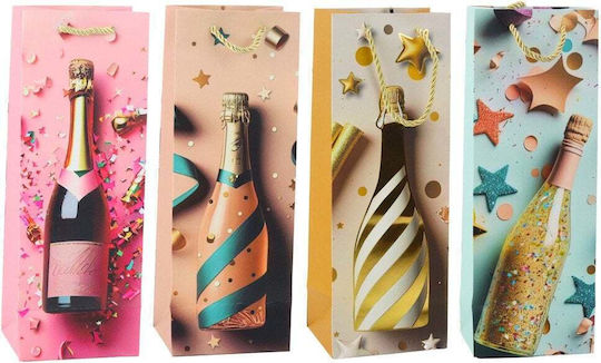 Lean Toys Paper Bag for Gift Multicolored 35x9x12cm.