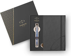 Parker IM Rituals Σετ Γραφείου με Σημειωματάριο και Στυλό Blue 2τμχ