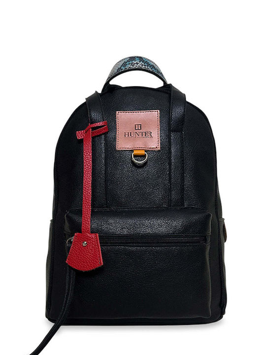 Women's Safari Black Backpack Bag