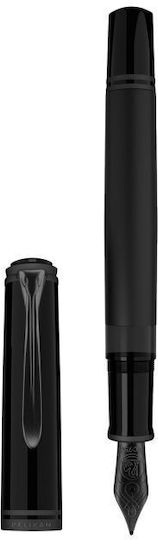 Pelikan Souveran M805 Πένα Γραφής Μαύρη με Μαύρο Μελάνι