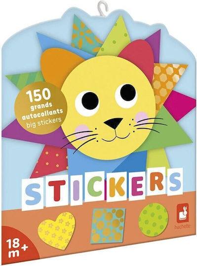 Janod Arts and Crafts 150 Geometric Shape Stickers