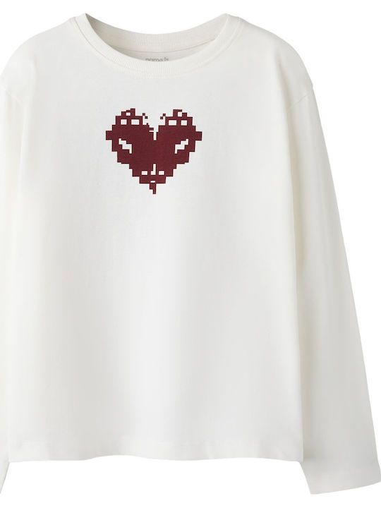 Name It Kids Long-Sleeved White Blouse