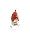 Kalliopi Silver Handmade Hanging Lucky Charm Home White Ceramic 2026 1pcs