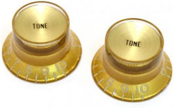 Knob Bell Reflector Tone Gold Gold US Pots Set of 2