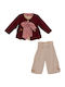 Set Iarnă 2buc Beige