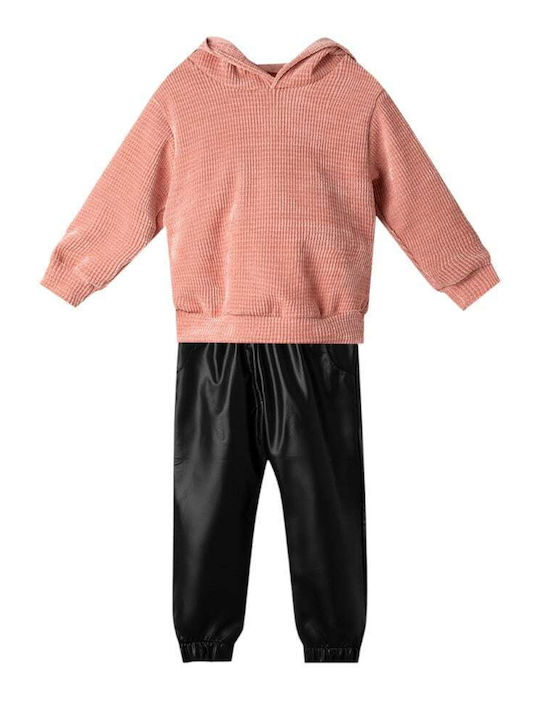 Kids' Set with Pants Winter 2pcs Powder, Black
