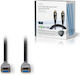 Nedis Кабел HDMI мъжки - HDMI мъжки 30м Черен