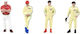 Tarmac 1/64 Rennfahrer Brock Racing Enterprises Figuren