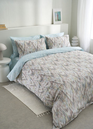 Vesta Home Памучна Завивка Еднолицева 170x240см Fiona 2 Светлосин