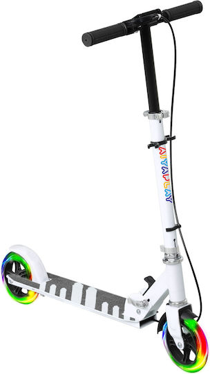 Aiyaplay Kids Scooter Foldable 2-Wheel for 3+ Years White