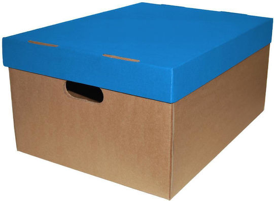 Kasten Classic Hellblau mit Deckel A3 Höhe 21x32x44cm