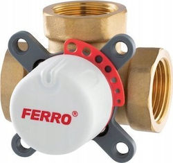 Ferro Ferro Τριφασική Βαλβίδα Ανάμειξης 2" Gw Zmv35 Ferro Ferro Τριφασική Βαλβίδα Ανάμειξης 2" Gw Zmv35