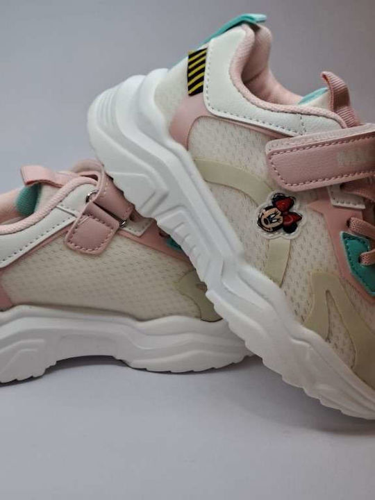 Kinder Sneaker mit Bügel- und Schleifenverschluss Weiße
