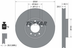 Textar Brake Disc 92232305 Textar Brake Disc 92232305