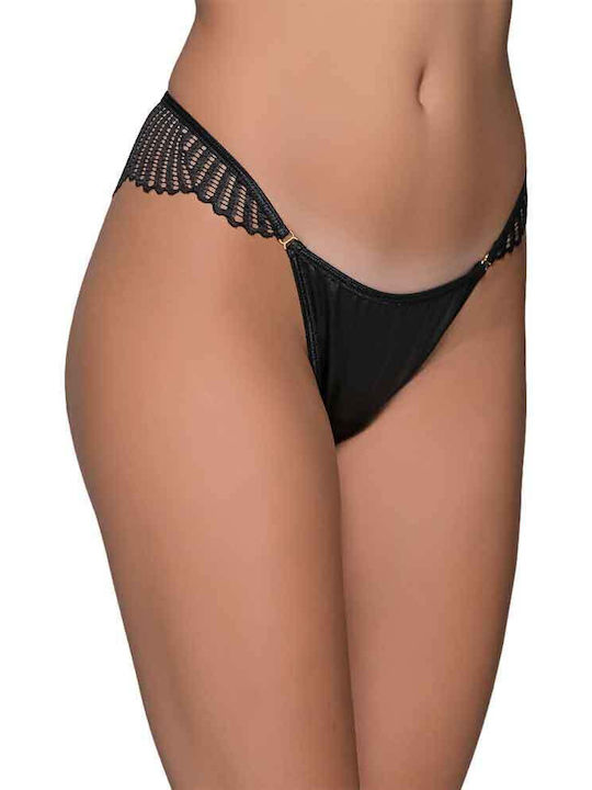 Milena by Paris Women's Brazil with Lace Black