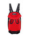 Carrier Dog Collar Red Large Neck Circumference 59cm Length 38cm Rear Front Paw Distance 15cm