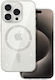 Задна Корица Силикон / Пластмаса / Закалено Стъкло Прозрачен (iPhone 17e / 16e)