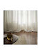 Gofis Home Curtain With Pencil Pleat Maisy 507 White 140x295cm