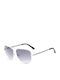 Kenneth Cole Women's Sunglasses with Gray Metal Frame and Gray Lens RN00014 11B