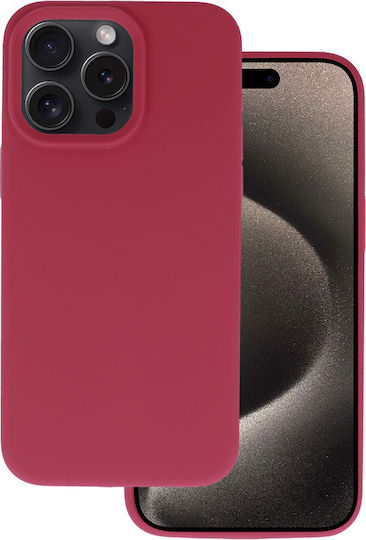 Back Cover Silicone / Plastic Burgundy (iPhone 16 Pro)