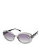 Kenneth Cole Women's Sunglasses with Gray Plastic Frame and Purple Gradient Lens