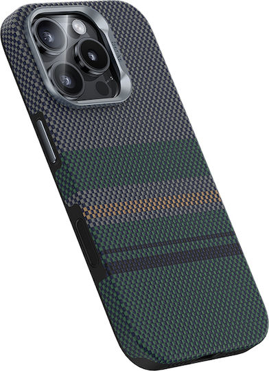 Back Cover Aramid Fiber Πράσινο (iPhone 16 Pro)