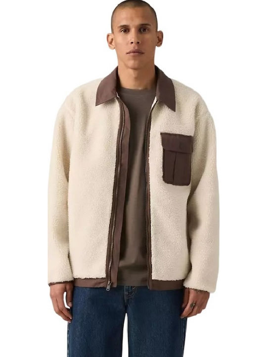 Levi's Sherpa Μπουφάν Ecru