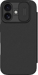 Nillkin Qin Book Pro Δερματίνης Μαύρο (iPhone 17)