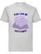 Γκρι Μπλούζα Tshirt Pokemon Ditto Original Fruit Loom 100% Βαμβάκι No27