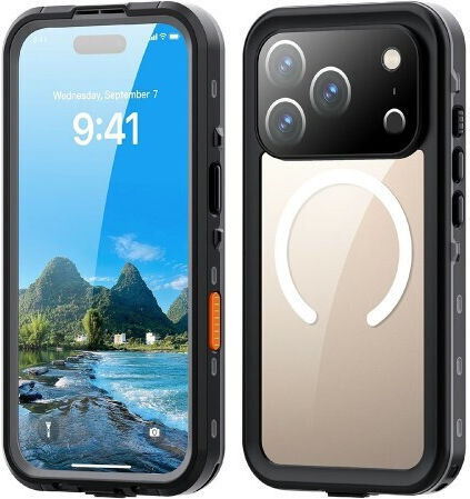 Redpepper Back Cover Waterproof Black iPhone 18 Pro / 17 Pro