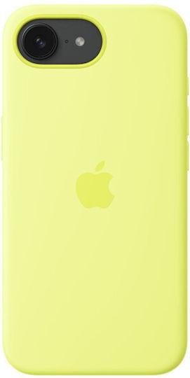 Apple Silicone Back Cover Case Neon Yellow iPhone 17e / 16e