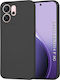 Techsuit Softflex Back Cover Σιλικόνης Μαύρο (O...