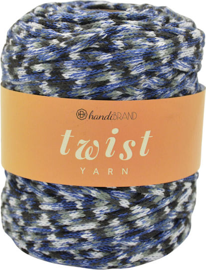 Νήμα Twist 250γρ Βελονάκι Νο5-7 Πολυχρωμο Μπλε-14