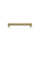 Best Design Handgriff Möbelgriff aus Metallisch Matte Gold 12mm (Zentrenabstand 12mm) 30715 1Stück
