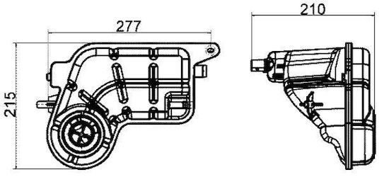 Rezervor Expansiune Răcire Mahle Crt 20 000s