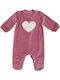 Birba Trybeyond Baby Bodysuit Long-Sleeved Velvet Purple