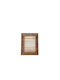 Zen Collection Plastic Photo Frame with Brown Frame