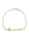 Goldjewels Παιδικό Βραχιόλι Ταυτότητα από Χρυσό 9K