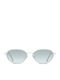 Dior Unisex Sunglasses with Silver Metal Frame and Turquoise Gradient Mirror Lens DIORCANNAGE R1U F0I6